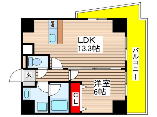 ミコノス山王の物件間取画像